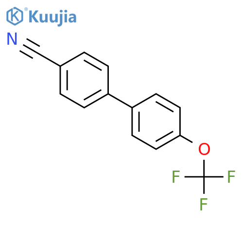 4-4-(Trifluoromethoxy)phenylbenzonitrile structure