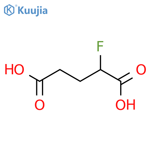 2-fluoropentanedioic acid structure