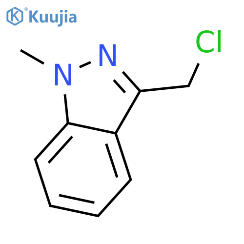 3-(Chloromethyl)-1-methyl-1H-indazole structure