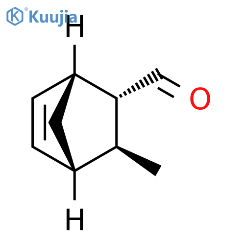 Bicyclo[2.2.1]hept-5-ene-2-carboxaldehyde, 3-methyl-, (1R,2R,3S,4S)-rel- structure