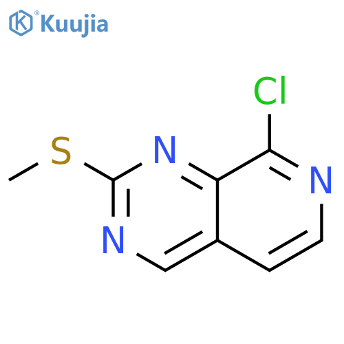 8-chloro-2-(methylsulfanyl)pyrido[3,4-d]pyrimidine structure