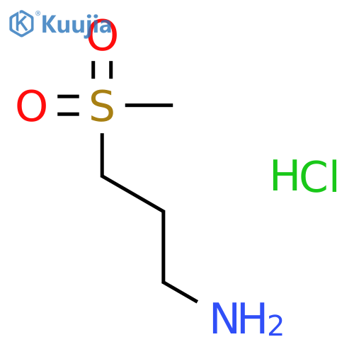 3-Methylsulfonylpropylamine Hydrochloride structure
