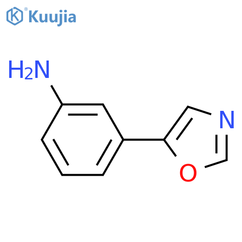 3-(1,3-Oxazol-5-yl)aniline structure