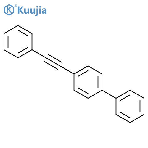 1,1'-Biphenyl, 4-(phenylethynyl)- structure