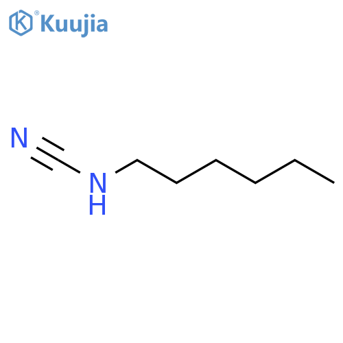 Cyanamide, hexyl- structure