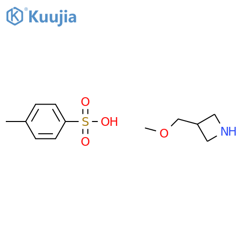 3-(methoxymethyl)azetidine, 4-methylbenzene-1-sulfonic acid structure