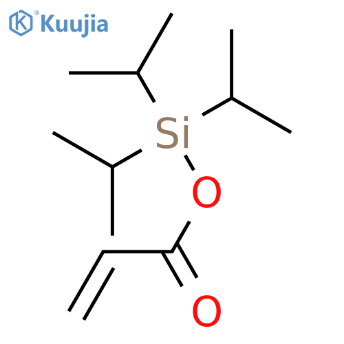 Triisopropylsilyl acrylate structure