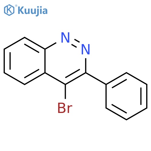 Cinnoline, 4-bromo-3-phenyl- structure
