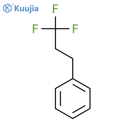 Benzene,(3,3,3-trifluoropropyl)- structure
