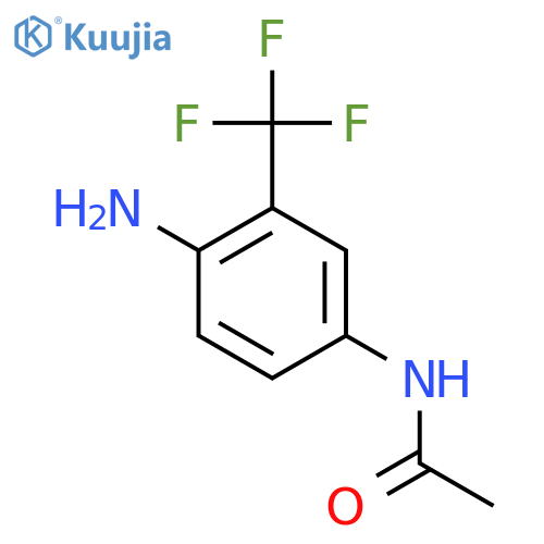 N-(4-Amino-3-(trifluoromethyl)phenyl)acetamide structure