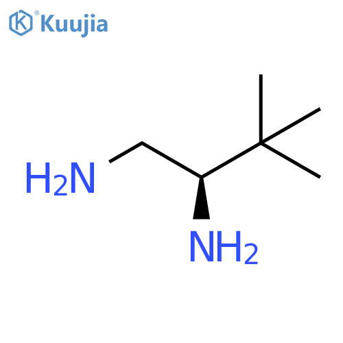 1,2-Butanediamine, 3,3-dimethyl-, (2R)- structure