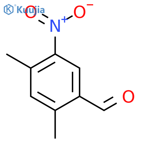 2,4-Dimethyl-5-nitrobenzaldehyde structure
