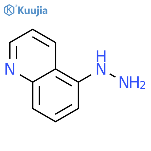 5-Hydrazinylquinoline structure