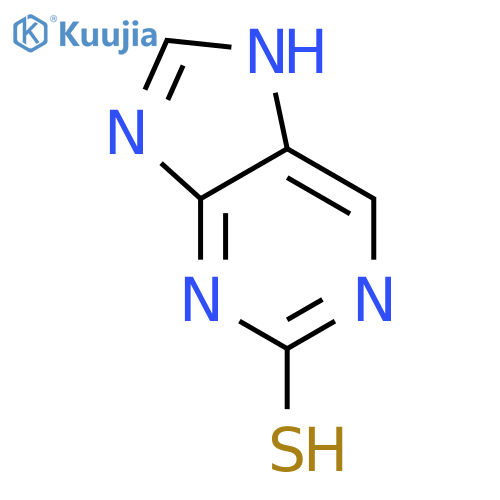 2-mercaptopurine structure