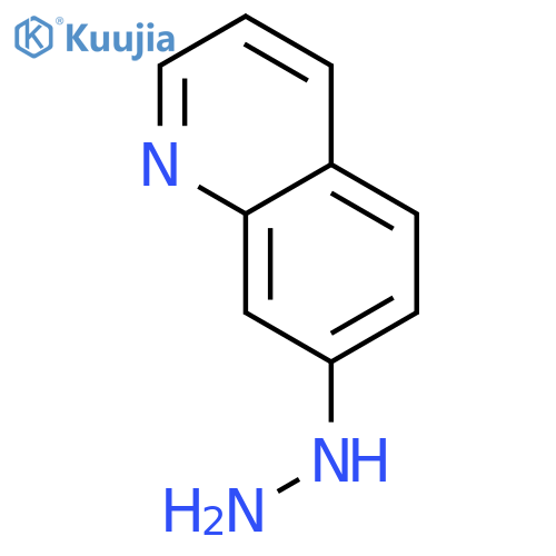 7-hydrazinylquinoline structure