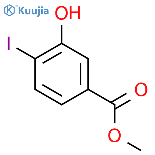 Methyl 3-hydroxy-4-iodobenzoate structure