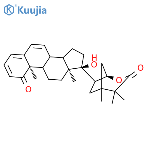 2-Oxabicyclo[3.2.1]octan-3-one,7-[(17b)-17-hydroxy-1-oxoandrosta-2,4,6-trien-17-yl]-4,4,5-trimethyl-,(1R,5R,7S)- (9CI) structure