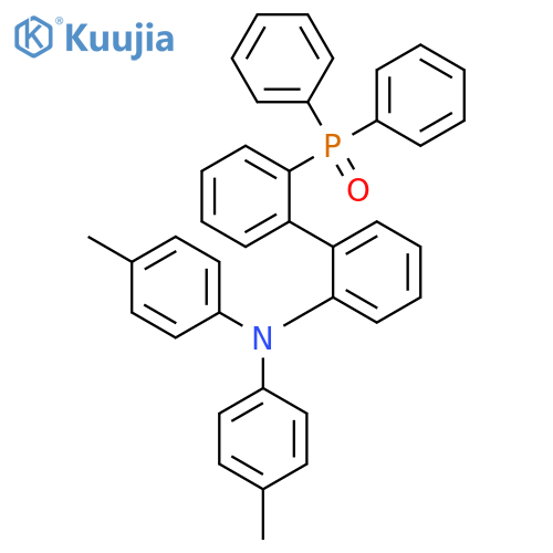 [1,1'-Biphenyl]-2-amine, 2'-(diphenylphosphinyl)-N,N-bis(4-methylphenyl)- structure