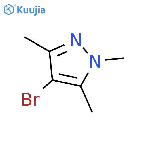 4-Bromo-1,3,5-trimethyl-1H-pyrazole structure