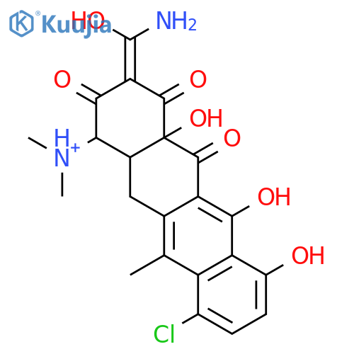 4-Epianhydrochlortetracycline Hydrochloride structure