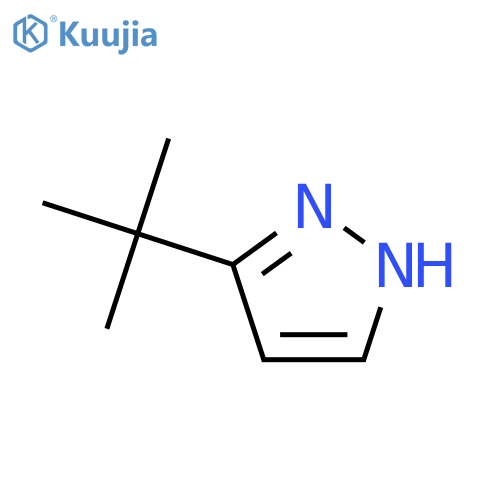 3-Tert-butyl-1H-pyrazole structure