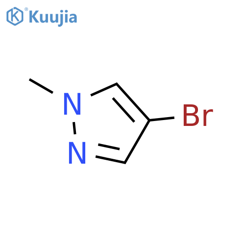 4-Bromo-1-methyl-1H-pyrazole structure