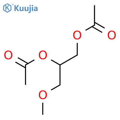 1,2-Diacetoxy-3-methoxy-propan structure