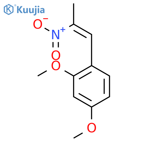 1-(2,4-Dimethoxyphenyl)-2-nitropropene structure