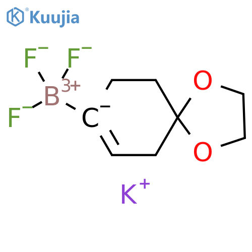 Potassium 1,4-dioxaspiro[4.5]dec-7-en-8-yltrifluoroborate structure