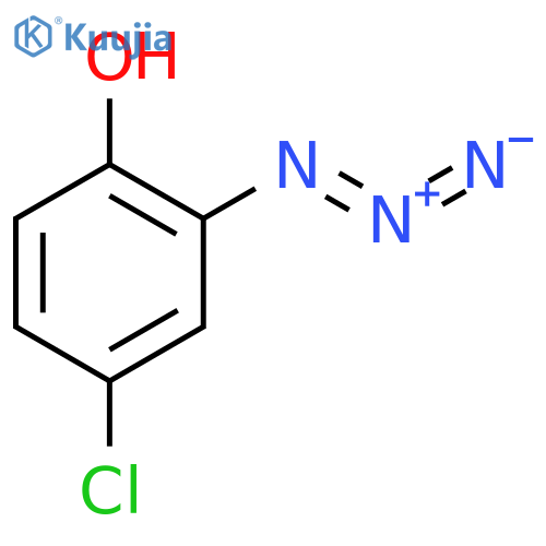 Phenol, 2-azido-4-chloro- structure