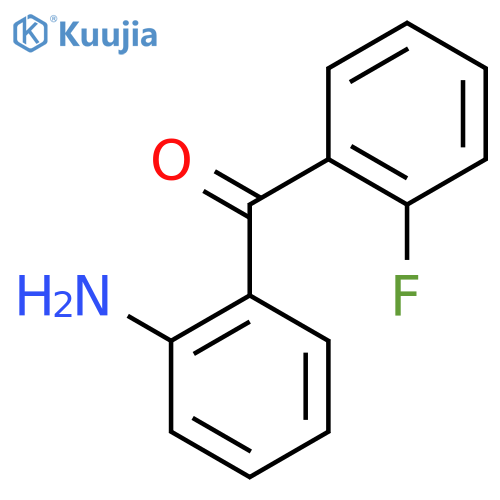 2-Amino-2'-fluorobenzophenone structure
