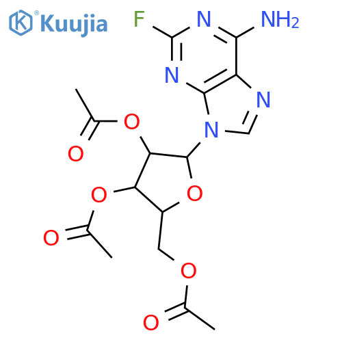 2-Fluoro-2',3',5'-tri-o-acetyladenosine structure
