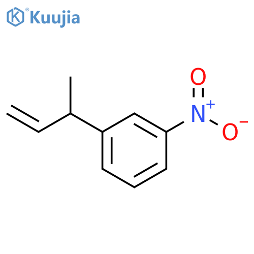 Benzene, 1-(1-methyl-2-propenyl)-3-nitro- structure