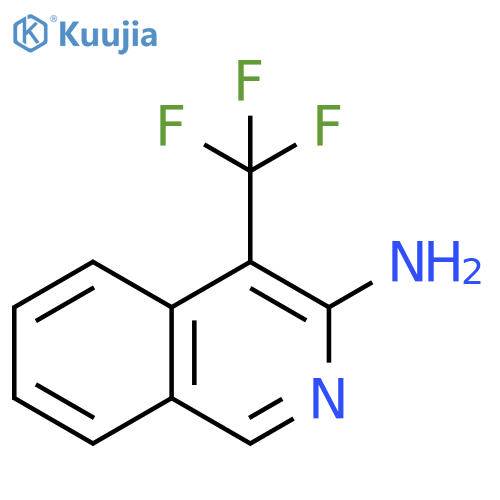 4-(trifluoromethyl)isoquinolin-3-amine structure