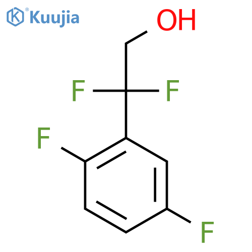2-(2,5-difluorophenyl)-2,2-difluoroethan-1-ol structure