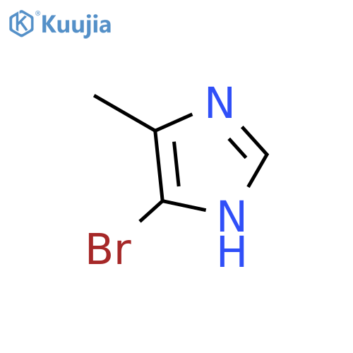 4(5)-Bromo-5(4)-methyl-imidazole structure