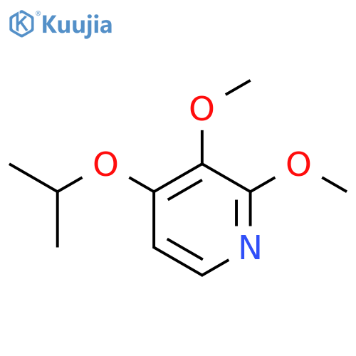 Pyridine,2,3-dimethoxy-4-(1-methylethoxy)- structure