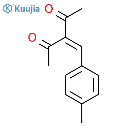 2,4-Pentanedione,3-[(4-methylphenyl)methylene]- structure