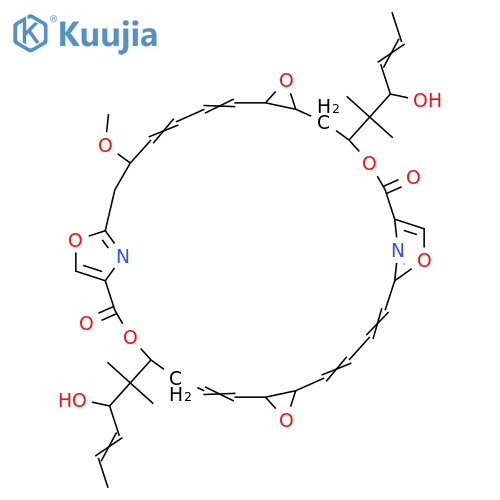 Disorazole F1; 9R*,10S*:11R*,12S*-Diepoxide structure