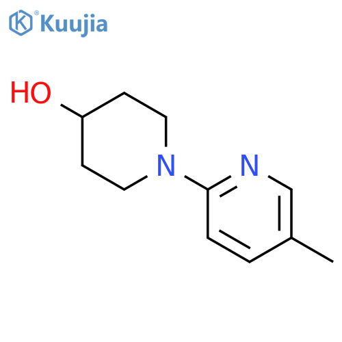 1-(5-Methylpyridin-2-yl)piperidin-4-ol structure