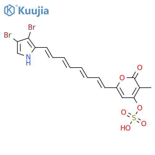 Keronopsin B1; 17-Bromo, O-sulfate structure