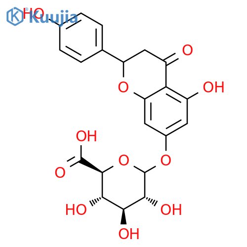 Naringenin-7-O-b-D-glucuronide structure