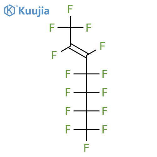 Perfluoroheptene-2 structure