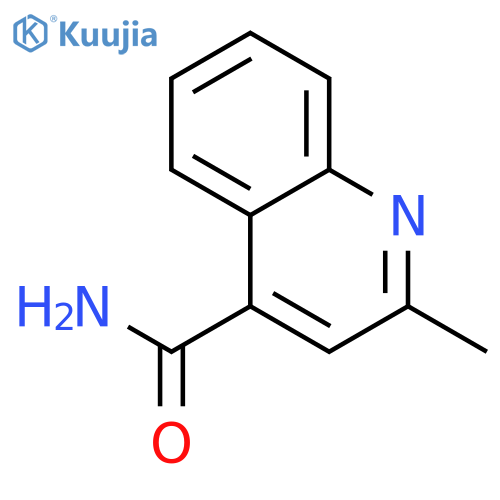 2-Methylquinoline-4-carboxamide structure