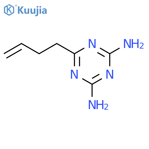 1,3,5-Triazine-2,4-diamine,6-(3-buten-1-yl)- structure