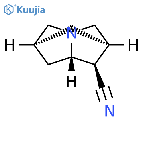 2,6-Methano-1H-pyrrolizine-1-carbonitrile,hexahydro-,(1alpha,2beta,6beta,7aalpha)-(9CI) structure