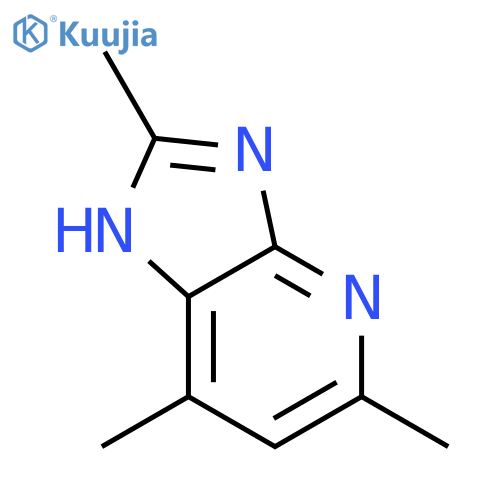 2,5,7-Trimethyl-3H-imidazo4,5-bpyridine structure