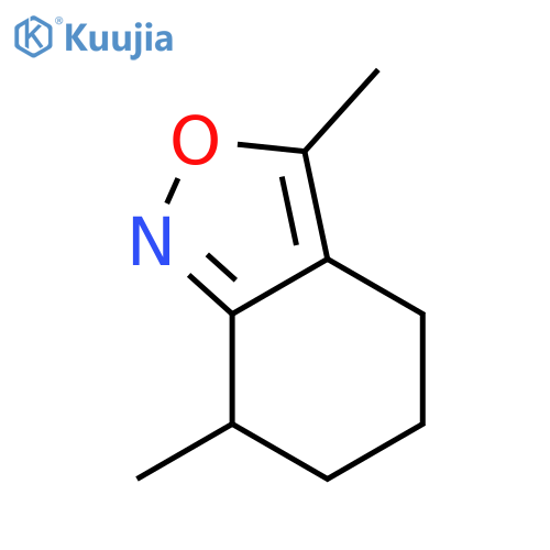 2,1-Benzisoxazole,4,5,6,7-tetrahydro-3,7-dimethyl- structure