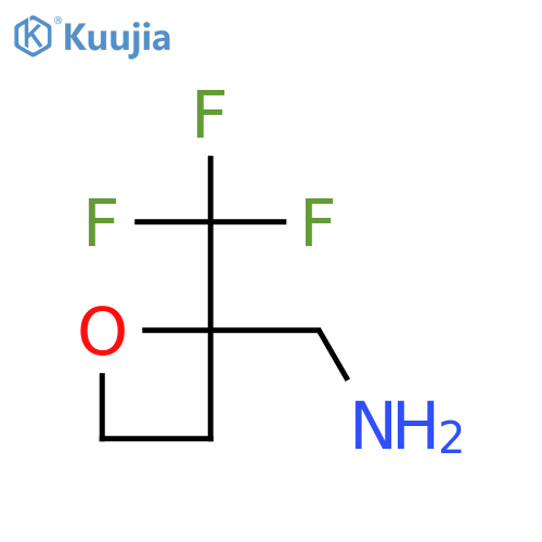 [2-(trifluoromethyl)oxetan-2-yl]methanamine structure