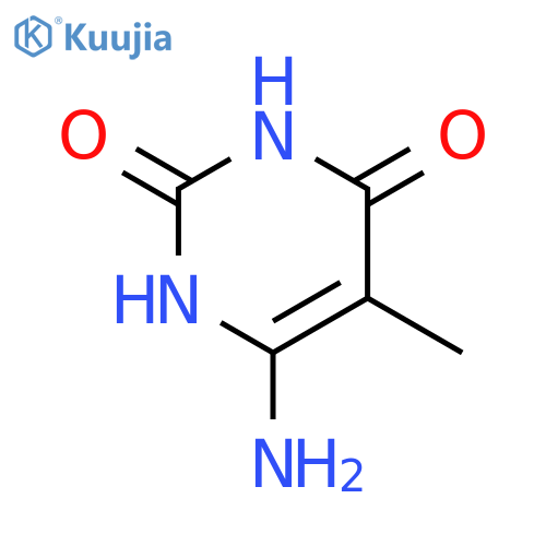 2,4(1H,3H)-Pyrimidinedione,6-amino-5-methyl- structure
